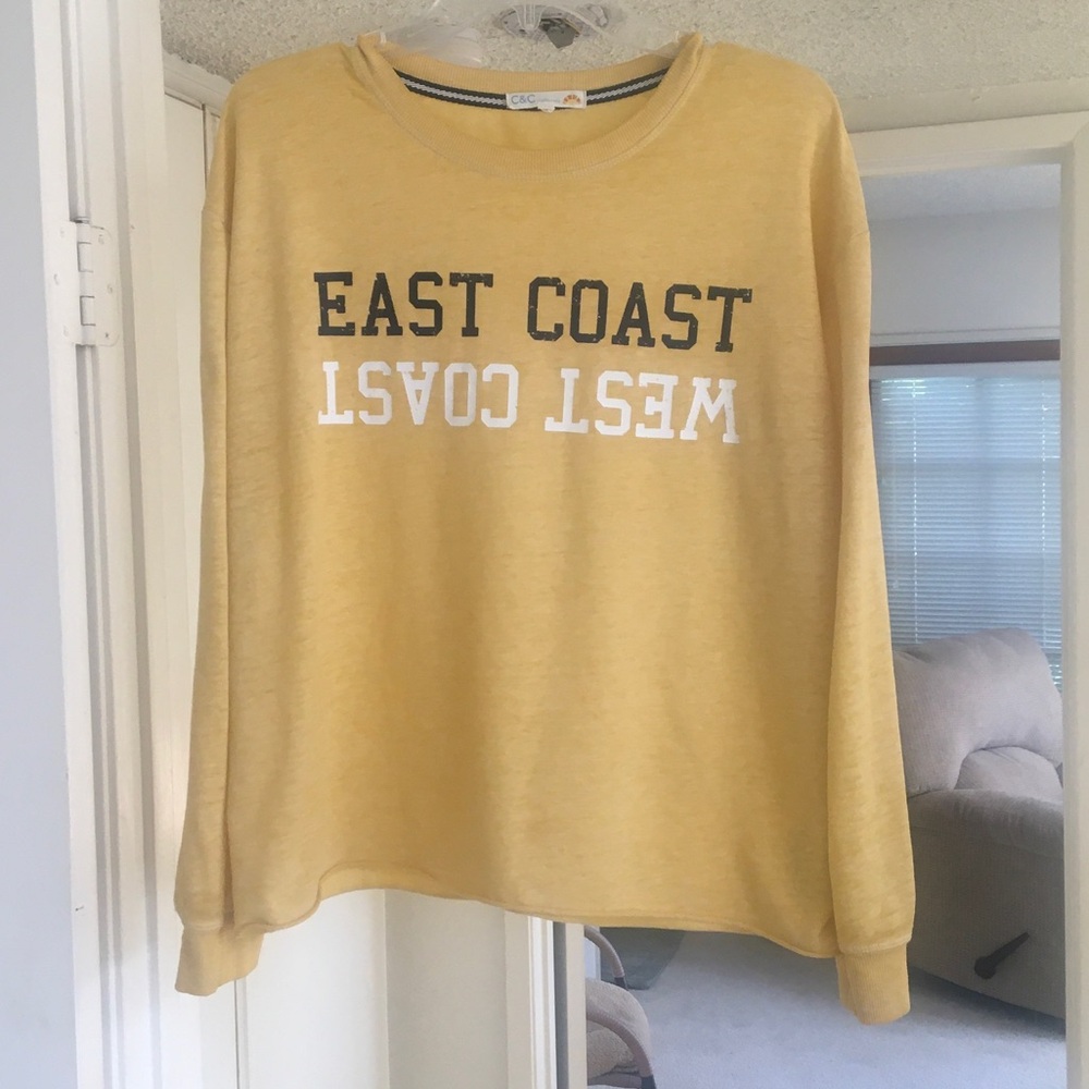 C&C CALIFORNIA/DIJON-“WEST COAST EAST COAST”LONG SLEEVE TEE